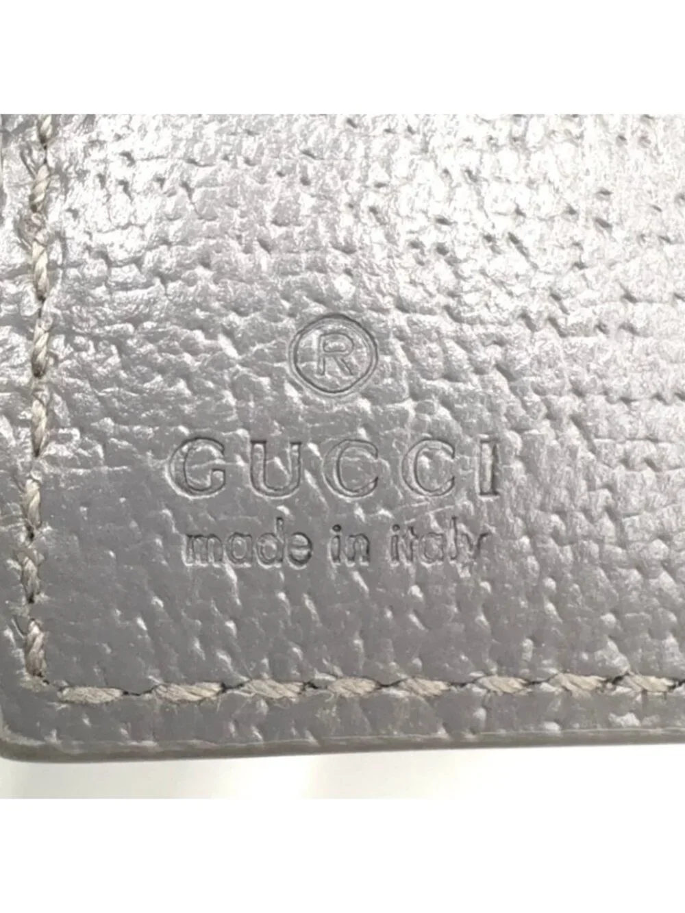 Gucci New Web GG Supreme Gray Bifold Wallet